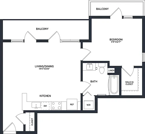 Floor plan A22