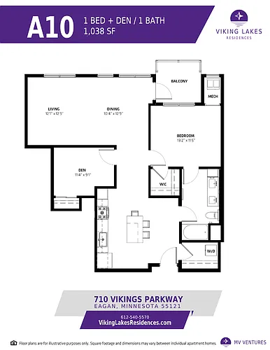 Floor plan $2.62/sq.ft. - A10