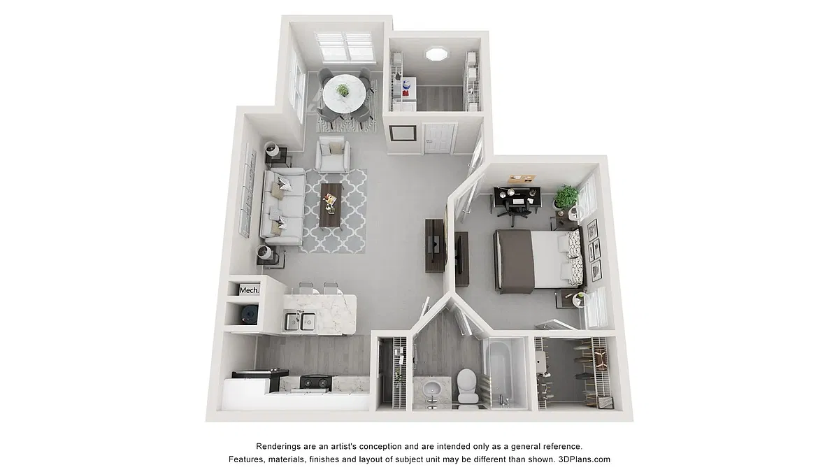 Floor plan The Murray