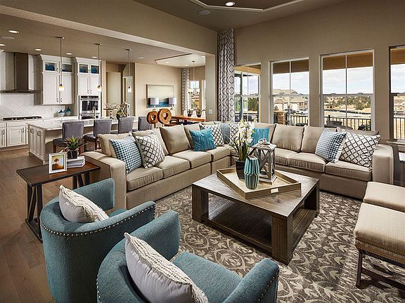 Great Room, kitchen and nook