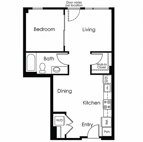 Floor plan B1a