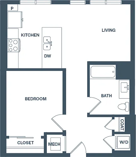 Floor plan A02