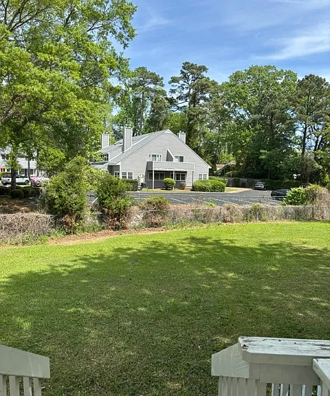 view from back porch