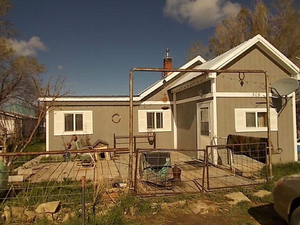 Fenced yard