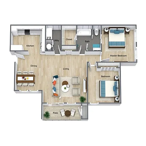 Floor plan Saratoga
