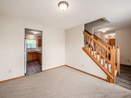 Front Flex Room Open to Kitchen