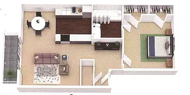 Floor plan Townhome