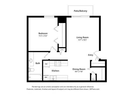 Floor plan Magnolia