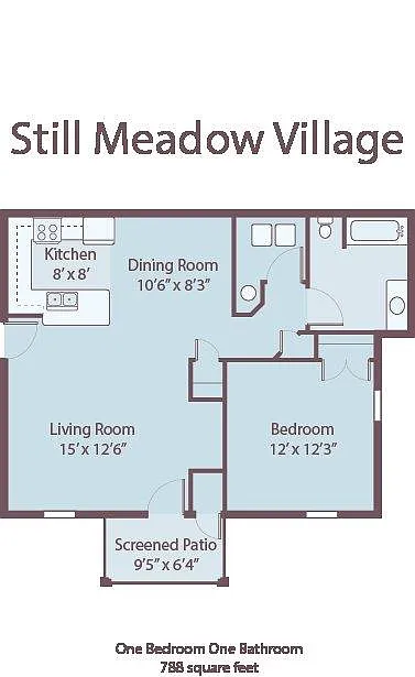 Floor plan THE DUNNMORE