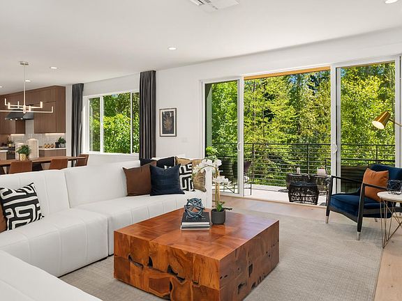 Well-designed kitchen with large island and JennAir appliances