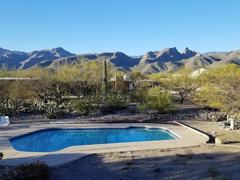 Pool view from the roof