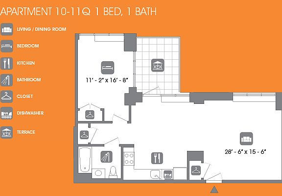 2nd image of 260 W 26th St APT 10Q