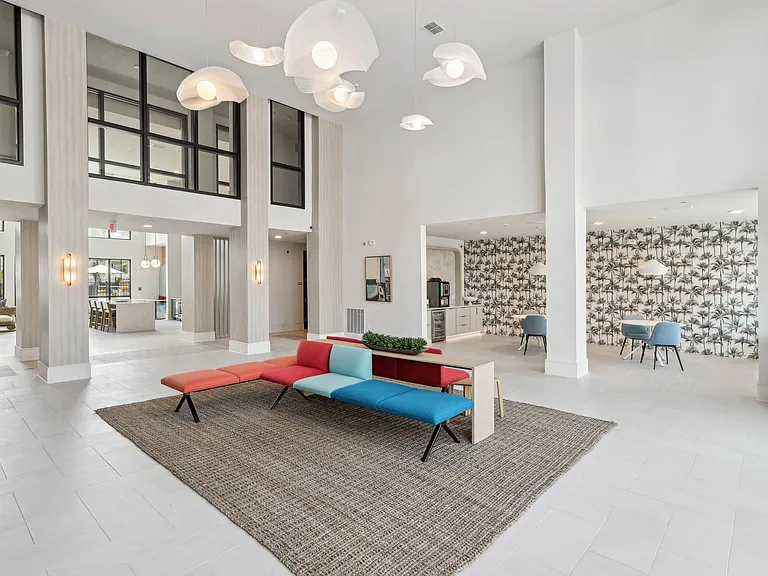 Clubhouse with Lounging Areas