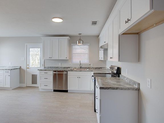 Kitchen with New Cabinets and Countertops