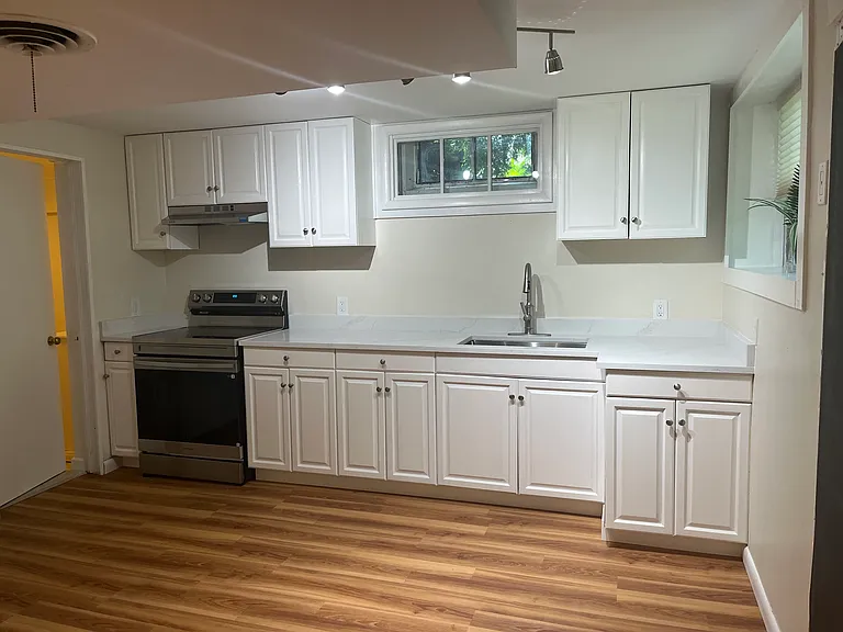 Kitchen and bathroom