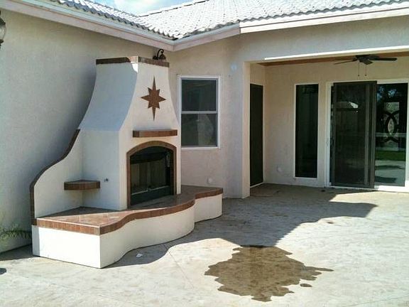 Outdoor Fireplace