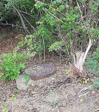 Utilities at entrance