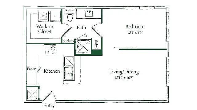 Floor plan A1A