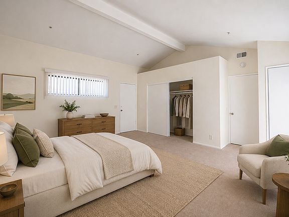 AI STAGED - THIRD BEDROOM