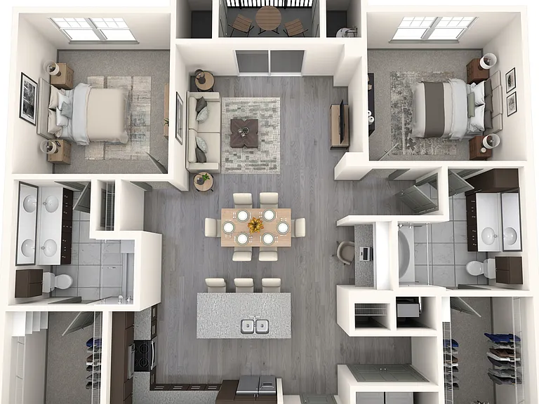 2 bedroom floorplan 2 bedroom floorplan