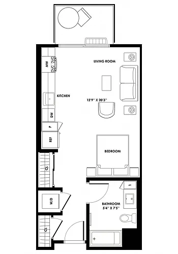 Floor plan ST-1