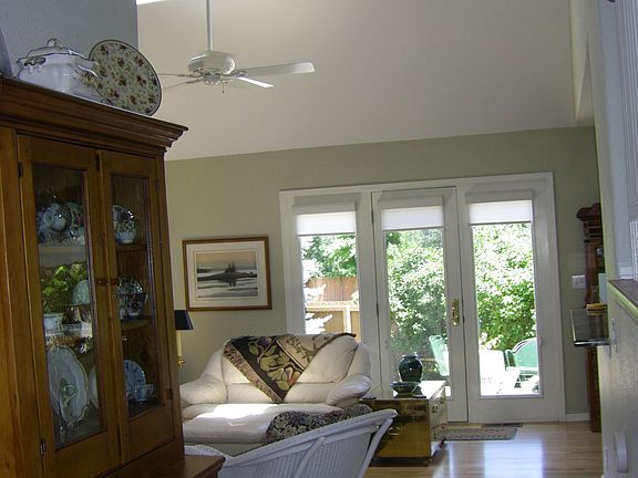 Vaulted family room