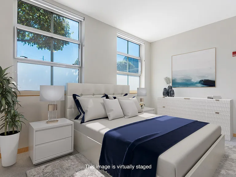 Virtually Staged Bedroom