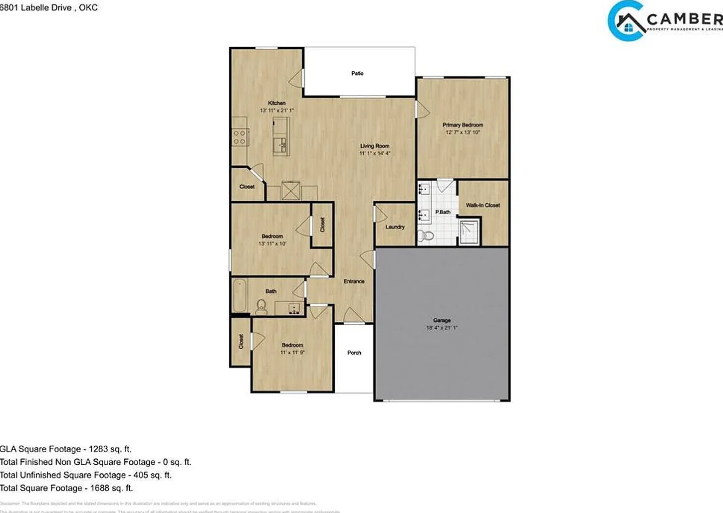 Luxury 3 Bedroom 2 Bathroom Home In 55+ Community In Warr Acres (Lawn Care Included) — Photo 3