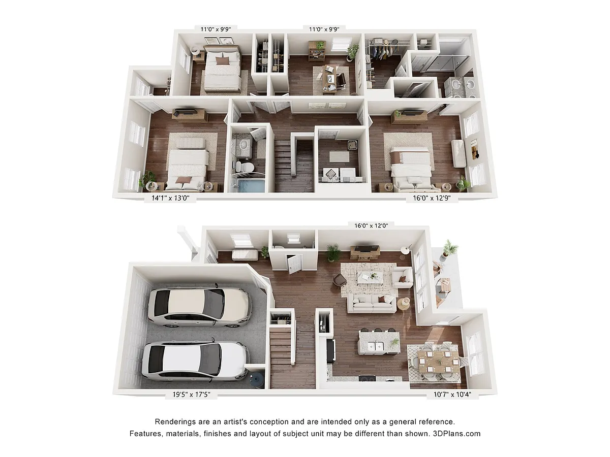 Floor plan Ashley
