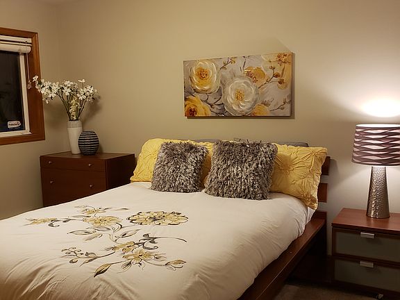 3 Large bedrooms. This room holds a King size bed