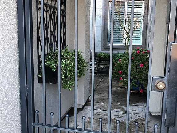 Gated Entrance to Courtyard 