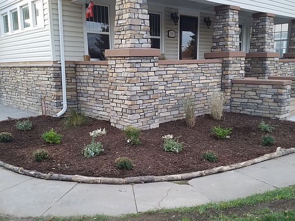Newly landscaped