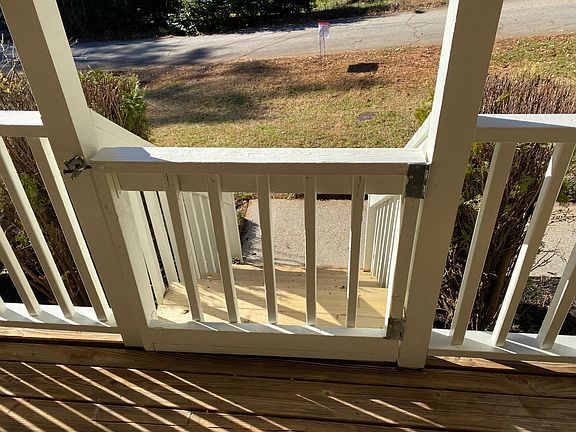 Gated front porch
