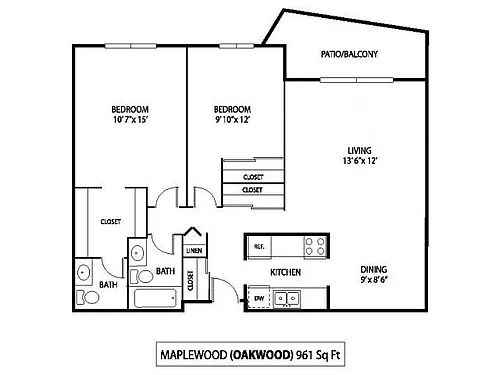 Floor plan Maplewood