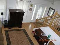 Looking Down from the Kitchen