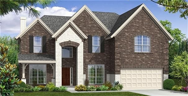 Artist rendering of the same floor plan and model