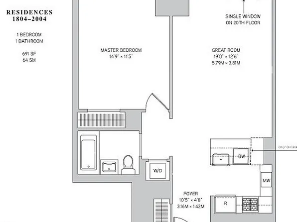60 Riverside Blvd APT 2004, New York, NY 10069