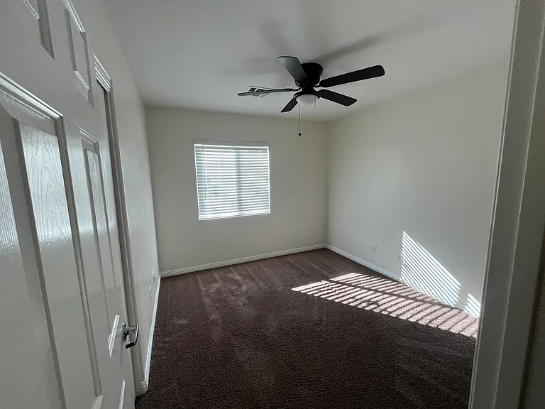 Second Bedroom with Ceiling Fan