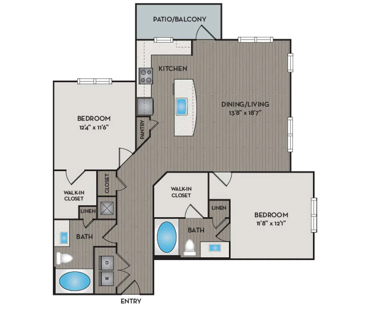 Floor plan Hudson
