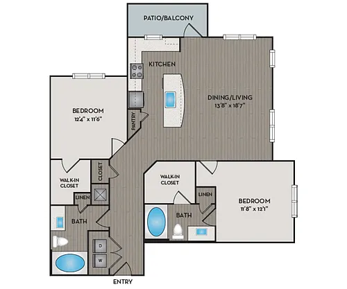 Floor plan Hudson