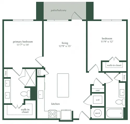 Floor plan B1