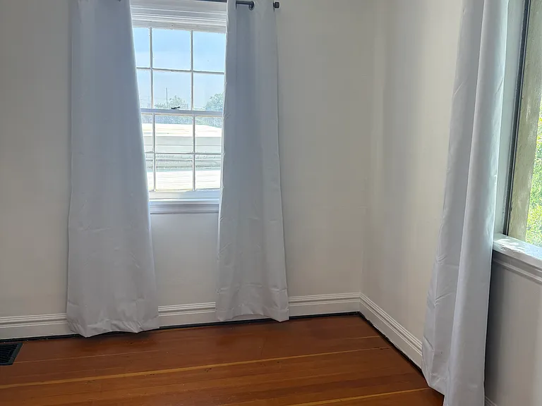 Living room with large windows and viiews