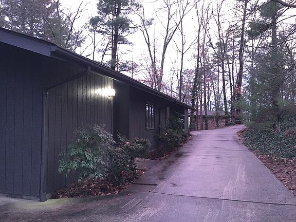 Shared drive, looking toward street