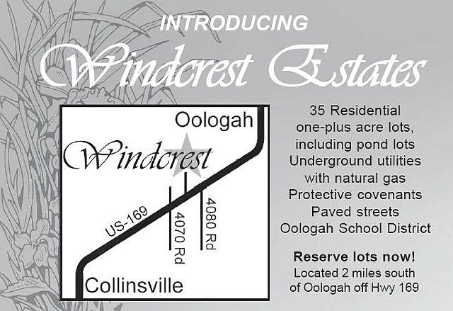 Covenient location to Owasso or Oologah
