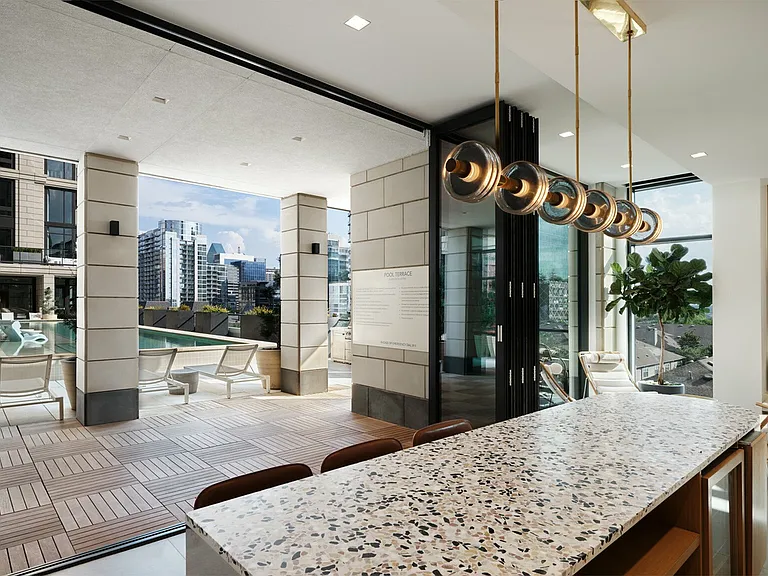 Maple Terrace Residences Pool Terrace Lounge