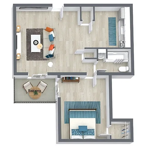 Floor plan Flatiron