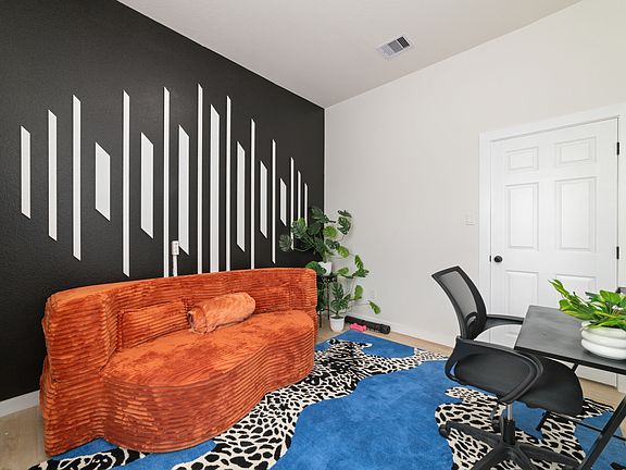 Yoga mat, weights, sofa bed, work desk with work chair. Ideal for work, homework, make up, relaxing/meditation and lounging.