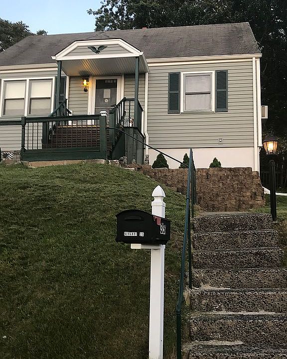  New driveway to the left