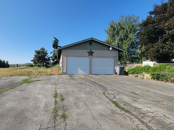 2 bay garage and RV parking