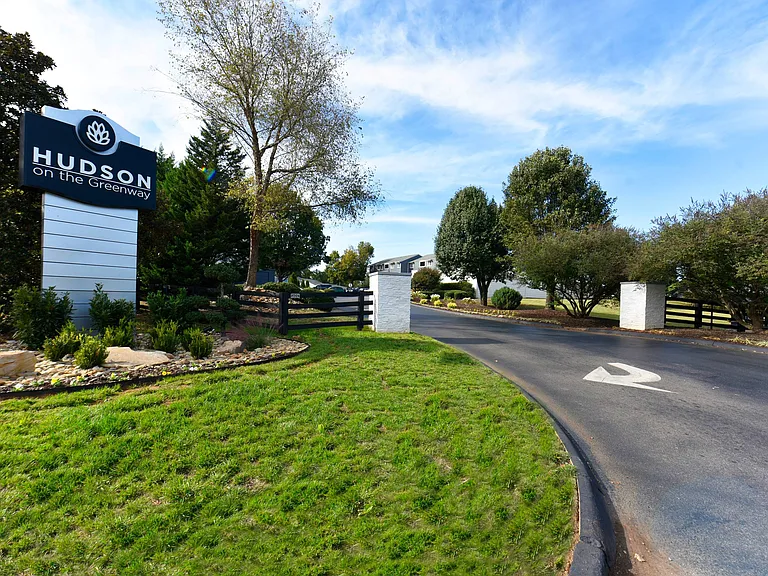 Lush Landscape Entrance